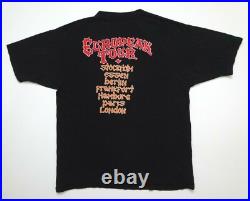 Grateful Dead Shirt T Shirt Vintage 1990 Europe Germany London Paris Griffin XL