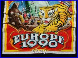 Grateful Dead Shirt T Shirt Vintage 1990 Europe Germany London Paris Griffin XL