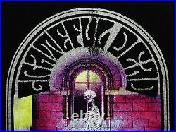Grateful Dead Shirt T Shirt Vintage 1990 Lightning Rose Skeleton Skulls GDM L