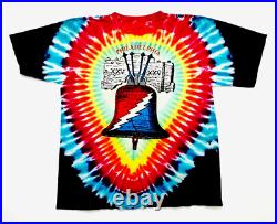 Grateful Dead Shirt T Shirt Vintage 1990 Philadelphia Spectrum Liberty Vans XL