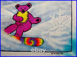 Grateful Dead Shirt T Shirt Vintage 1990 Snowboarding Winter Ski Snow Bear GDM L