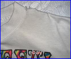 Grateful Dead Shirt T Shirt Vintage 1990 Summer Tour Heads 25th Anniversary XL
