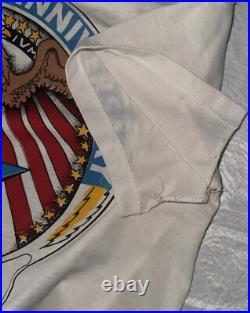 Grateful Dead Shirt T Shirt Vintage 1990 Summer Tour Heads 25th Anniversary XL