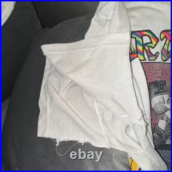 Grateful Dead Shirt T Shirt Vintage 1990 Summer Tour Heads 25th Anniversary XL