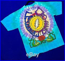 Grateful Dead Shirt T Shirt Vintage 1990 Sunshine Daydream Snakes Summer Tour XL