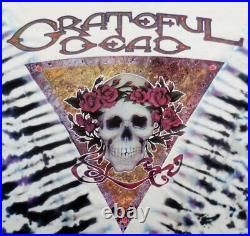 Grateful Dead Shirt T Shirt Vintage 1991 Halloween Oakland Mikio Cat Roses GD XL