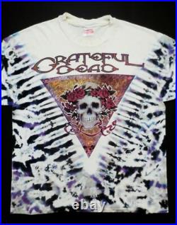 Grateful Dead Shirt T Shirt Vintage 1991 Halloween Oakland Mikio Cat Roses GD XL