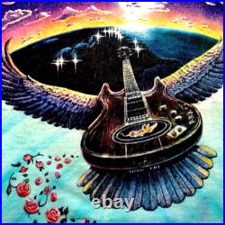 Grateful Dead Shirt T Shirt Vintage 1991 Jerry Garcia Band JGB Guitar Tie Dye XL