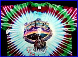 Grateful Dead Shirt T Shirt Vintage 1991 Jerry Garcia Band JGB Guitar Tie Dye XL