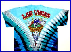 Grateful Dead Shirt T Shirt Vintage 1991 Las Vegas Casino Dealers Poker Dice XL