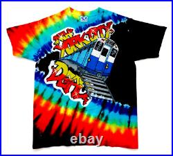 Grateful Dead Shirt T Shirt Vintage 1991 MSG New York City NYC Graffiti Paint XL