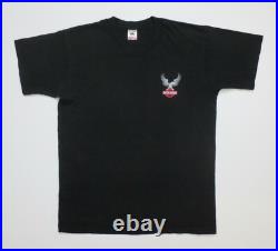 Grateful Dead Shirt T Shirt Vintage 1991 Motorcycle Harley Davidson Black HD L