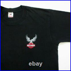 Grateful Dead Shirt T Shirt Vintage 1991 Motorcycle Harley Davidson Black HD L