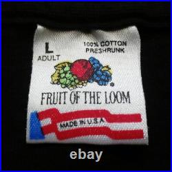 Grateful Dead Shirt T Shirt Vintage 1991 Motorcycle Harley Davidson Black HD L