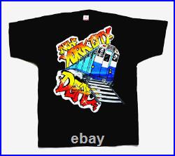 Grateful Dead Shirt T Shirt Vintage 1991 New York City MSG Paint Graffiti GDM XL