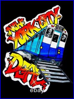 Grateful Dead Shirt T Shirt Vintage 1991 New York City MSG Paint Graffiti GDM XL