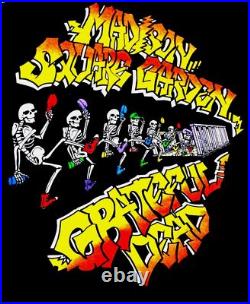Grateful Dead Shirt T Shirt Vintage 1991 New York City MSG Paint Graffiti GDM XL