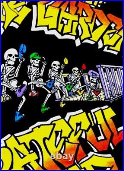 Grateful Dead Shirt T Shirt Vintage 1991 New York City MSG Paint Graffiti GDM XL