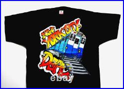 Grateful Dead Shirt T Shirt Vintage 1991 New York City MSG Paint Graffiti GDM XL