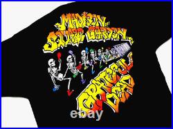 Grateful Dead Shirt T Shirt Vintage 1991 New York City MSG Paint Graffiti GDM XL