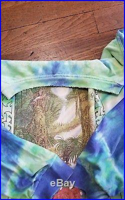 Grateful Dead Shirt T Shirt Vintage 1991 Rainforest Panther Mikio Art GDM XL