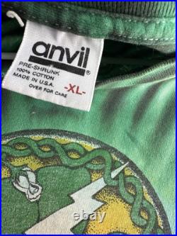 Grateful Dead Shirt T Shirt Vintage 1991 Spring St. Patrick's Day Maryland GDM L