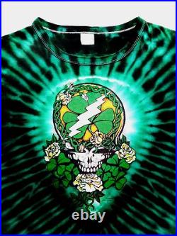 Grateful Dead Shirt T Shirt Vintage 1991 Spring Tour Maryland St Patricks GDM L