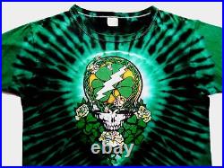 Grateful Dead Shirt T Shirt Vintage 1991 Spring Tour Maryland St Patricks GDM L