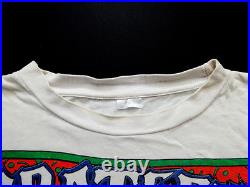 Grateful Dead Shirt T Shirt Vintage 1991 Summer Tour Paradise Waits GD Skeletons