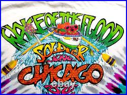 Grateful Dead Shirt T Shirt Vintage 1992 Chicago Bears Soldier Field Surf GDM L