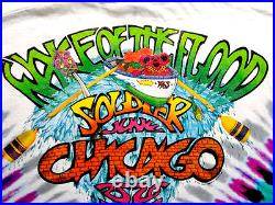 Grateful Dead Shirt T Shirt Vintage 1992 Chicago Bears Soldier Field Surf GDM L