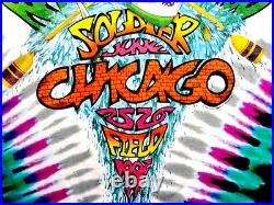 Grateful Dead Shirt T Shirt Vintage 1992 Chicago Bears Soldier Field Surf GDM L