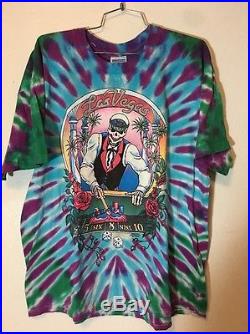Grateful Dead Shirt T Shirt Vintage 1992 Las Vegas Casino Dice Slots Tie Dye XL