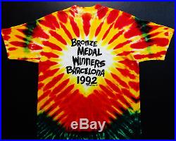 Grateful Dead Shirt T Shirt Vintage 1992 Lithuania Basketball Olympic NBA XL New