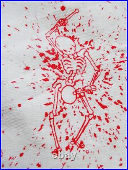 Grateful Dead Shirt T Shirt Vintage 1992 Summer Tour Croquet Skeleton Sun XL New