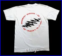 Grateful Dead Shirt T Shirt Vintage 1993 Chicago Illinois IL City Rosemont GDM L