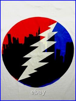 Grateful Dead Shirt T Shirt Vintage 1993 Chicago Illinois IL City Rosemont GDM L