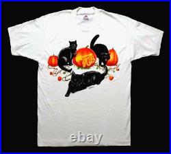Grateful Dead Shirt T Shirt Vintage 1993 Jerry Garcia Band Halloween JGB Cats L