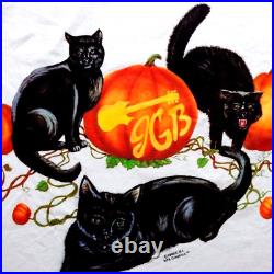Grateful Dead Shirt T Shirt Vintage 1993 Jerry Garcia Band Halloween JGB Cats L