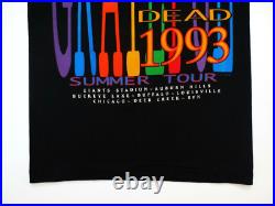 Grateful Dead Shirt T Shirt Vintage 1993 Summer Tour Bob Weir Jerry Garcia GDM L
