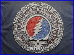 Grateful Dead Shirt T Shirt Vintage 1994 Aztec Mayan Stone Steal Your Face GDM L
