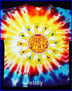 Grateful Dead Shirt T Shirt Vintage 1994 Chicago Soldier Field 7/23/94 7/24/94 L