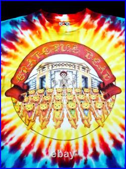Grateful Dead Shirt T Shirt Vintage 1994 Chicago Soldier Field 7/23/94 7/24/94 L