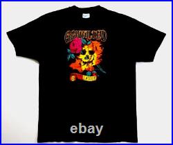 Grateful Dead Shirt T Shirt Vintage 1994 Fall Tour Face Autumn Leaves Rose GDM L