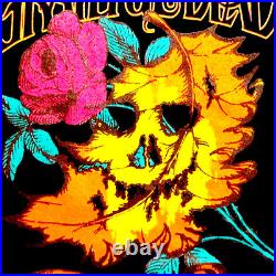 Grateful Dead Shirt T Shirt Vintage 1994 Fall Tour Face Autumn Leaves Rose GDM L
