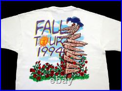 Grateful Dead Shirt T Shirt Vintage 1994 Fall Tour Volkswagen VW Bus Bear GDM XL