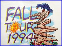 Grateful Dead Shirt T Shirt Vintage 1994 Fall Tour Volkswagen VW Bus Bear GDM XL