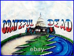 Grateful Dead Shirt T Shirt Vintage 1994 Golfing Golf Club Ball PGA DC USA GD XL