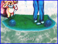 Grateful Dead Shirt T Shirt Vintage 1994 Golfing Golf Club Ball PGA DC USA GD XL