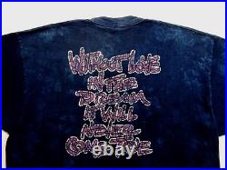 Grateful Dead Shirt T Shirt Vintage 1994 Help On The Way Paradise Waits CP GDM L
